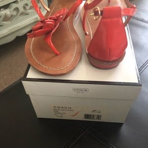 Coach sandals